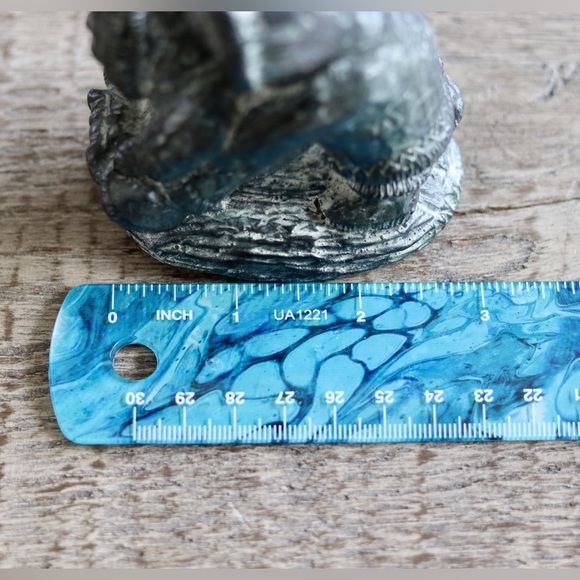 A Wolf Original Eskimo Sled W/ Children The Wolf Sculpture Figure 3.5” Canada - Picture 5 of 9